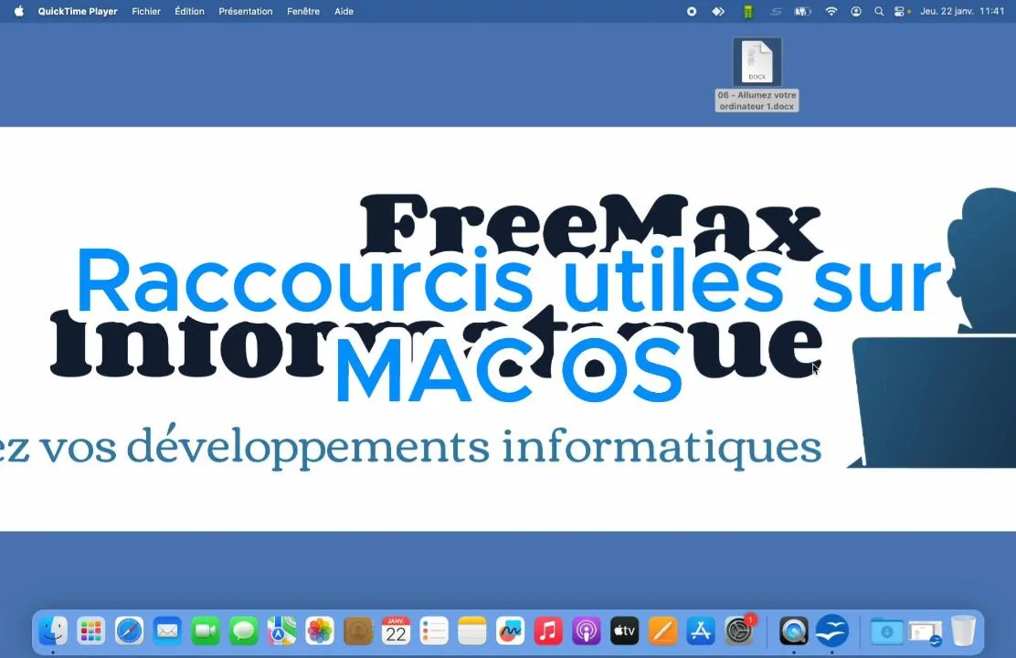 Raccourcis utiles sur MAC OS